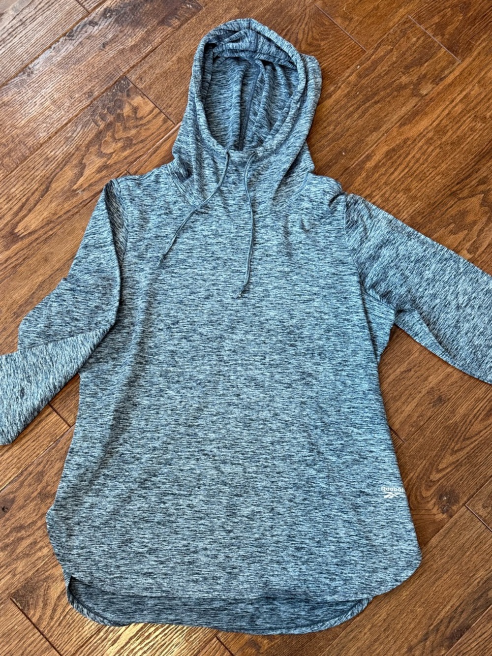 Heather Gray Reebok Sport Pullover Hoodie